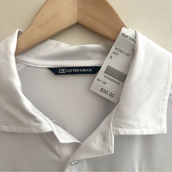 Eastern Michigan Men’s Small in White by Cutter & Buck NWT🏷 - Picture 4 of 9